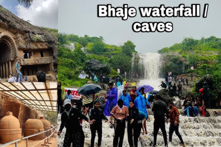 Pune to Bhaje Waterfall/ Caves Tour